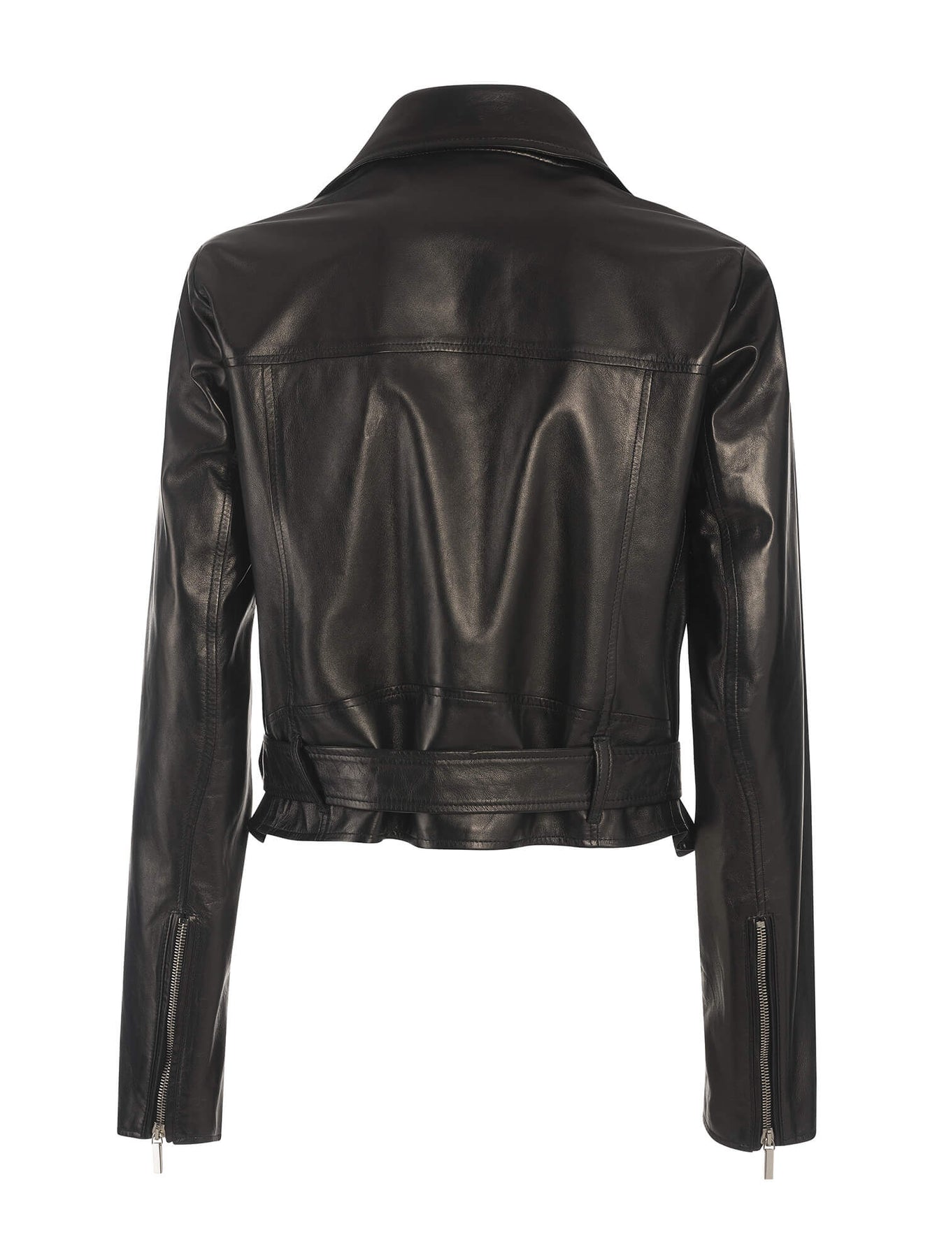 Mia Italian Leather Moto Jacket | TuscanTailor