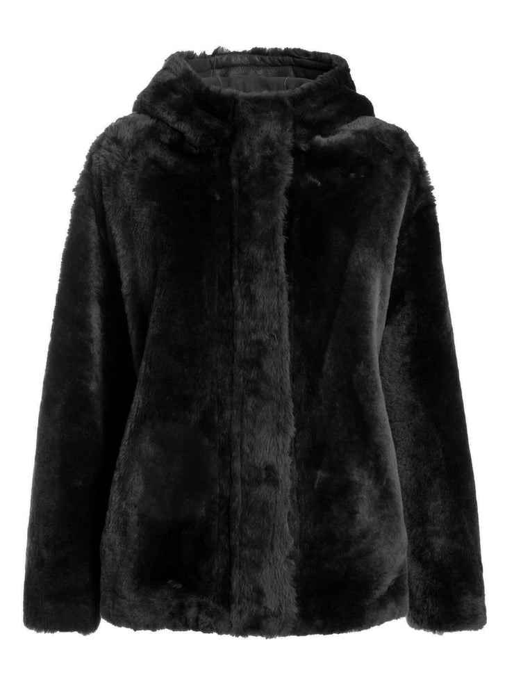 italian genuine reversible shearling sheepskin jacket